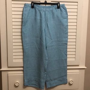 Jjill linen capris